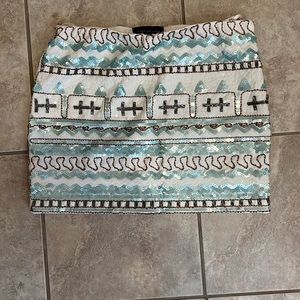 Beaded Mini Skirt - Brand new!